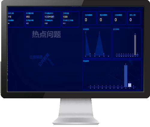 座席管理系統(tǒng)大屏幕視圖